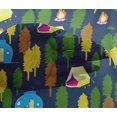 thumbnail image 5 of oneOone Viscose Chiffon Navy Blue Fabric Camping Sewing Material Print Fabric By The Yard 42 Inch Wide, 5 of 6