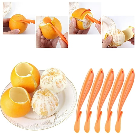 

Home Gadget Fruit Orange Tools Curved Kitchen Design Humanized Peelers Handle Kitchen，Dining & Bar