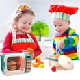 thumbnail image 2 of Juego de cocina de juguete para microondas CUTE STONE con Play Food, 2 of 8