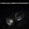 thumbnail image 3 of Super Bright Handheld Flashlight Solar Powered Rechargeable Flashlight Waterproof Searchlight For Fishing Hiking Camping, 3 of 8