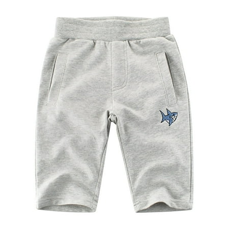 

Children s Pants Sweatpants Boy s Capri Pants Marine Animal Pattern Waist Elastic Boys Casual Pants