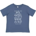 thumbnail image 3 of Inktastic We Will Serve the Lord Bible Verse Boys or Girls Baby T-Shirt, 3 of 5