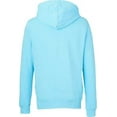 thumbnail image 2 of J America - Unisex Pigment Dyed Fleece Hooded Sweatshirt - 8730JA - CAPRI - S, 2 of 2