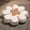 White WH, variant on Iumwxz Seat Pads Velvet Cushion Seat Pad Stress Relief Four Leaf Pattern Decorative Plush Supportive Floor Mat Living Room Office Chair Pouf 1 Pack Pink