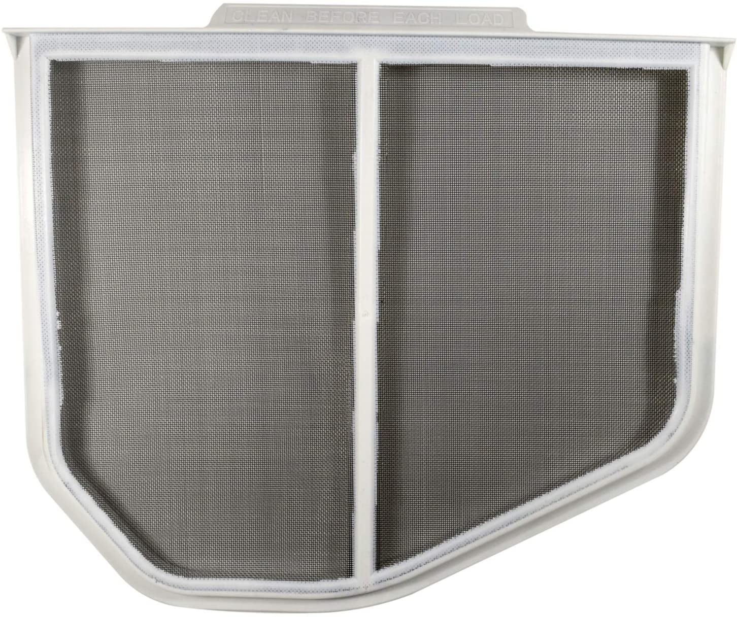 HQRP 4-Pack Dryer Lint Screen Filter Catcher Compatible with KitchenAid KEHS01PMT0 KEHS02RWH1 YMED9600TK0