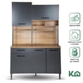 thumbnail image 2 of Alacena Organizador Rack Multiusos Gabinete Despensero 210cm, 2 of 7
