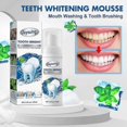 thumbnail image 2 of Jaysuing Tooth Cleaning Foam Mousse Toothpaste Press Type Baking Soda Toothpaste Bright White Stain-Removing Toothpaste - 60Ml, 2 of 5