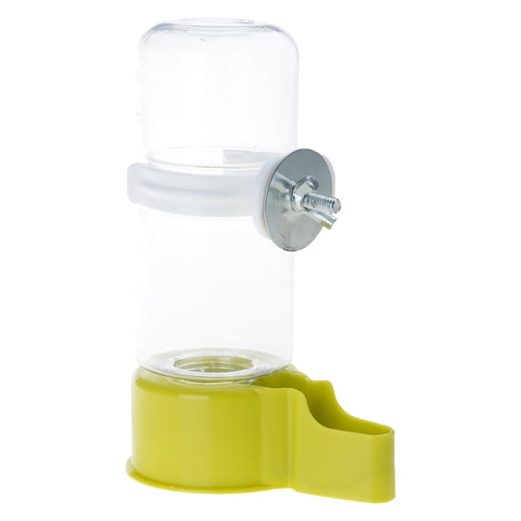 Automatic Water Bottle for Birds Rabbits Top Fill Clear Bottle Parrots Water Bottles for Bird Cage