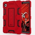 thumbnail image 1 of Funda CCMAO para Samsung Galaxy Tab A9 8.7 2023 Rojo+Negro, 1 of 7