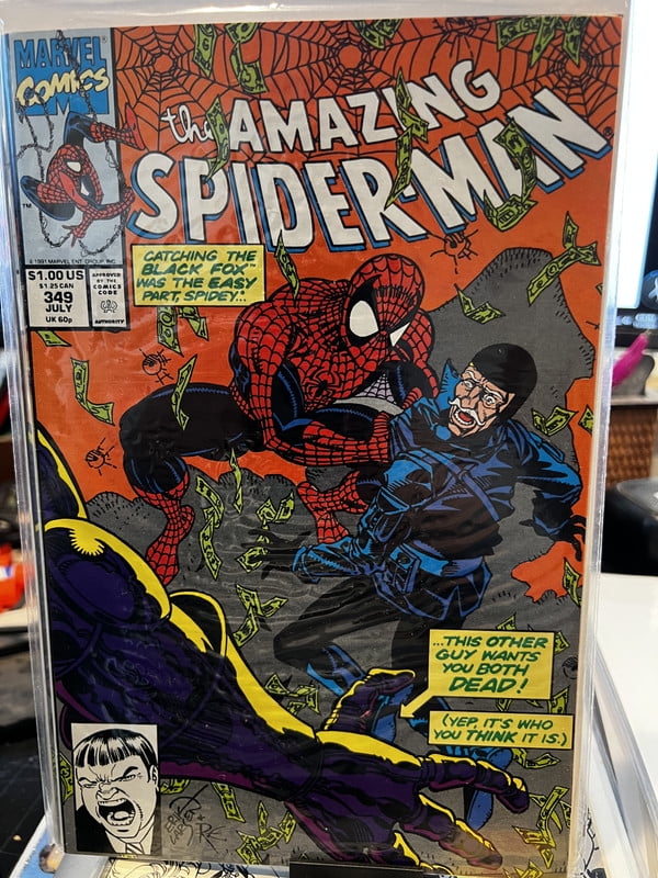Amazing Spider-Man NM Erik Larsen Art #349