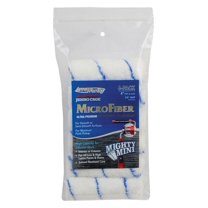 Arroworthy 1896604 Barracuda Microfiber 0.38 x 4 in. Jumbo Paint Roller Cover for Smooth to Semi-Smooth Surfaces - 6 Pack