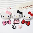 thumbnail image 2 of Hello Kitty Anime Sanrio accesorios de goma suave Diy, carcasa para teléfono móvil, taza de agua, pegatina para refrigerador, agujero, hebilla de zapato, decoración, 2 of 4