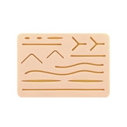 Upgraded Large 3-Layer Suture Pad with Wounds for Practicing Suturing