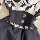 thumbnail image 3 of Mono de oficina de manga larga con cuello en V para mujer, mono informal de cintura alta, Pantalones rectos de pierna ancha, OL profesional, 3 of 5