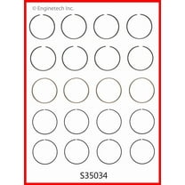 RINGS MAZDA 2.5L 2488 16V