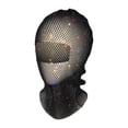 thumbnail image 1 of Decoración de para de máscaras de máscaras de capucha para mujer para festivales fotos de fotos con temas Negro, 1 of 8