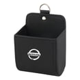 thumbnail image 1 of Suitable for Nissan Leather Multi-model Car Air Outlet Storage Bag Car Air Conditioning Port Trash Storage Box (Black), 1 of 4