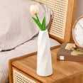 thumbnail image 4 of Dserhfy Unbreakable Flower Vase Modern Clear Texture Nordic Style Flower Container Home Decor, 4 of 8