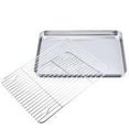 thumbnail image 2 of Kitchen Non-Stick 9.05 in x 6.69 in Stainless Steel Cooling Racks, 2 of 9