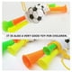 thumbnail image 5 of KAKOWELY 12 trompetas de fútbol, cuernos de carnaval, silbatos de animación, trompetas de fiesta, generadores de ruido para animadoras, 5 of 5