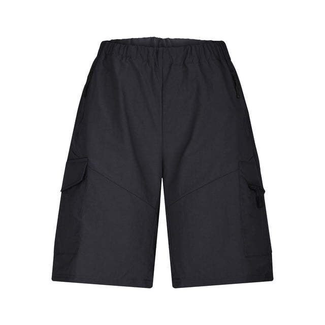 Pantalones cargo casuales de hombre con cremallera y cordón ajustable - Pantalones cortos de verano ajustados, varias tallas