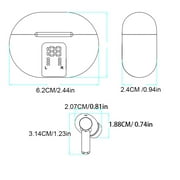 Translation earphones 144 Languages Instant Translated Smart Voice Translator Wireless Bluetooth Travel Translator headset ,Long-Lasting
