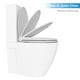 thumbnail image 5 of Asiento de Inodoro con Tapa de Cierre Silencioso, Material Seguro de PP, Herrajes de Liberación Rápida, Fácil Instalación para Inodoros Estándar, 5 of 8