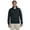 Black, variant on JERZEES - Super Sweats NuBlend Quarter-Zip Cadet Collar Sweatshirt - 4528MR