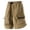 Coffee-C2, variant on Homeyce Men's Cargo Shorts Elastic Waist Drawstring Shorts Pants Relaxed Fit Outdoor Hiking Camo Stretch Big & Tall Camo Cargo Short with Multi-Pocket Quick Dry Bottom,Black 2XL
