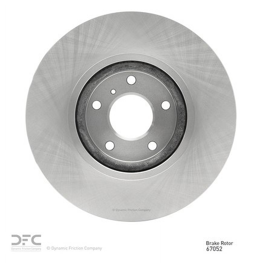 Front Dynamic Friction Company Disc Brake Rotor 600-67052 (1)
