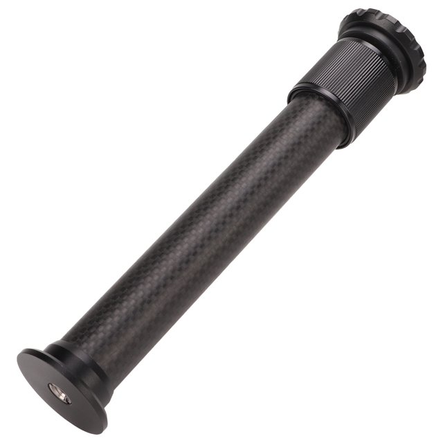Tripod Extension Rod, 32cm Expanded Length 19cm Storage Length Tripod Extension Pole 3/8 Inch Screw Hole For Mobile Phone Clip