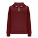 thumbnail image 5 of HongQid Women's Casual Long Sleeve Lapel Zipper Sweatshirt Oversized Loose Pullover Tops, 5 of 6