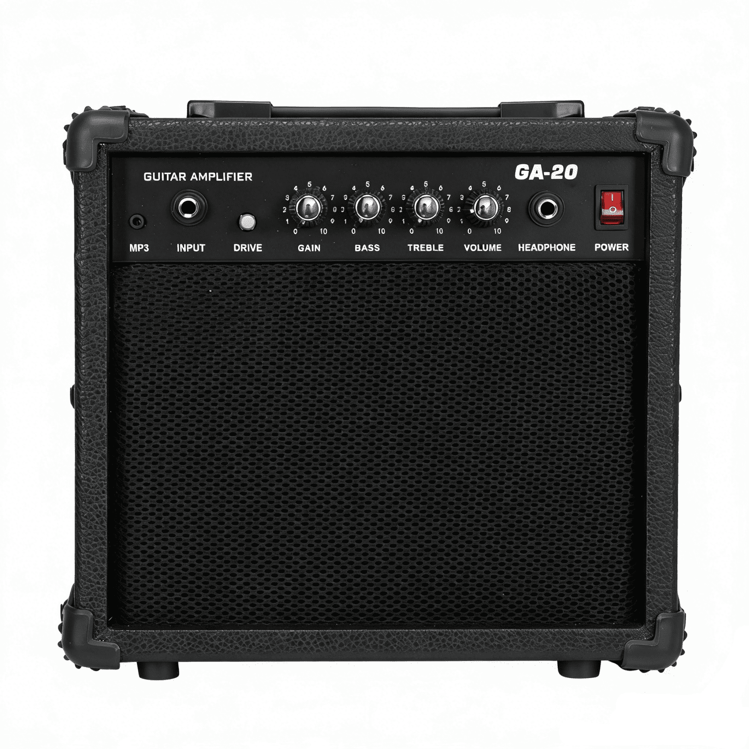 Hassch 20W Electric Guitar Amplifier, Small Portable Practice AMP, Black