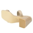 thumbnail image 4 of JENN ARDOR Women's Mules Heeled Comfortable Slide Dress Sandals, 4 of 6