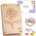 thumbnail image 1 of Kit de prensa de flores Suziko, tamaño grande, para adultos y niños, con caja de regalo, 1 of 8
