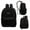 Black, variant on 17 Inch Classic Black Backpacks Bulk Case of 24 Wholesale