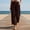 Capri Pants-Brown, variant on Gamivast Pants for Women Cropped Wide Leg Tie Waist Trousers Dressy Wide Leg Flowy Trousers with Pockets Casual Beach Holiday Outfits