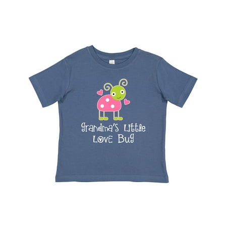 

Inktastic Grandma Little Love Bug Grandchild Gift Baby Girl T-Shirt
