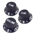 thumbnail image 1 of 3 Pcs Guitars Strat Knob 1 Volume 2 Tone Control Knobs for Guitar Accessories, 1 of 10