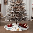 thumbnail image 4 of Sikiie Puppy Nativity Christmas Tree Skirt, Jesus Christian Winter Holiday Tree Mat Decoration(30-48IN)48", 4 of 6