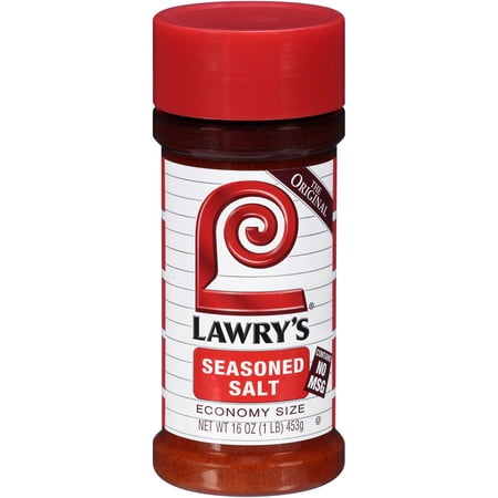 (2 Pack) Lawry&amp;#39;s Original Seasoned Salt Shaker, Economy Size, 16 oz