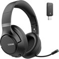 thumbnail image 1 of Auriculares inalámbricos COOSII H300 Bluetooth con micrófono negros, 1 of 8