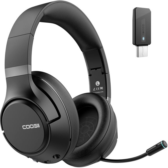 Auriculares inalámbricos COOSII H300 Bluetooth con micrófono negros