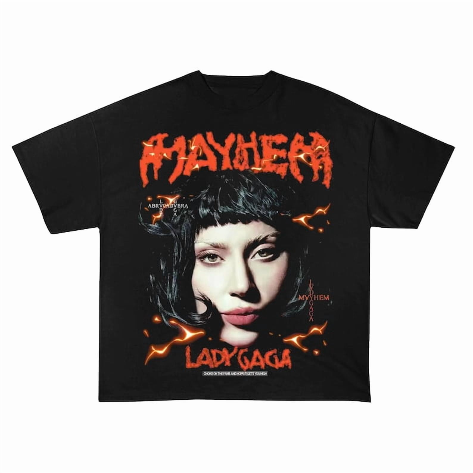 Lady Gaga The MAYHEM Ball Tシャツ Sサイズ Lady Gaga The Mayhem Ball Tour 2025, Lady Gaga Tour Merch - Black
