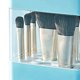 thumbnail image 5 of Soporte para brochas de maquillaje BuyWeek Organizador de 12 brochas transparente, 5 of 5