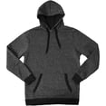 thumbnail image 3 of Ma Croix Men's Lightweight Marled Brushed Fleece Pullover Hoodie, 3 of 5