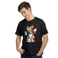 thumbnail image 3 of Patriotic Beagle 4th of July Independence Paws Shirt T-shirt Unisex Merch Beagles Dog Lover Gifts Idea - 02010, 3 of 6