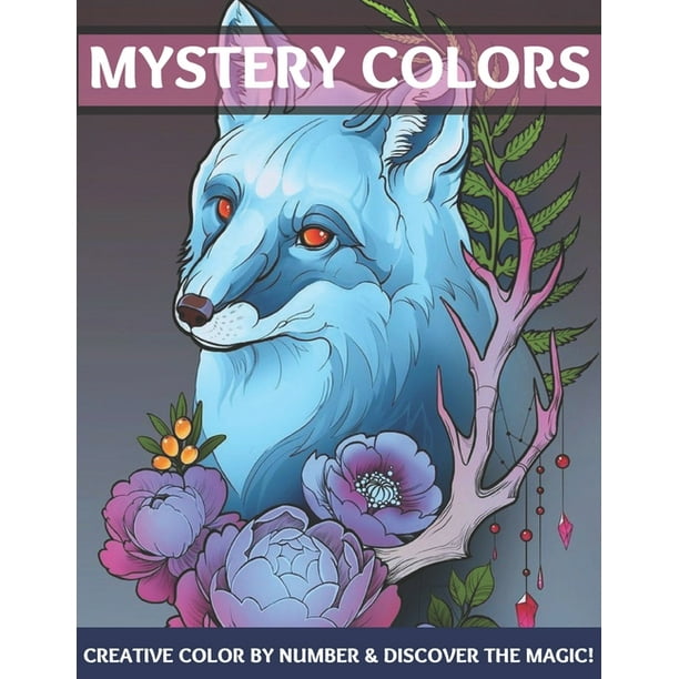 Mystery colors creative color by number & discover the magic Large