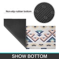 thumbnail image 6 of Colorful Geometric Triangle Diamond Pattern Kitchen Rugs Sets Of 2,Anti Fatigue Kitchen Mat Rugs Non Slip Washable,Decorative Kitchen Floor Mats for Kitchen,Sink,Laundry,17"x30"+17"x47", 6 of 7