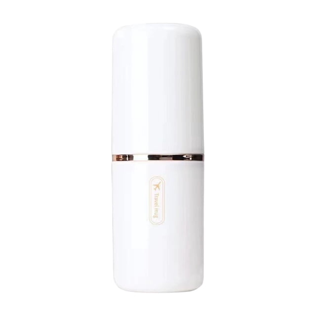 Travel Mouthwash Cup with Non-Slip Handle and Rounded Edges for Home or On-The-Go Use
